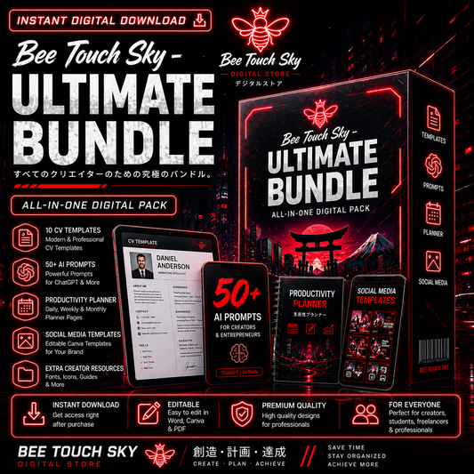 Bee Touch Sky - Ultimate Bundle | The Complete Toolkit for Creators