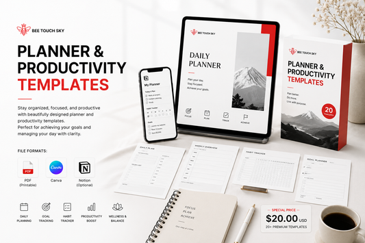 Planner & Productivity Templates